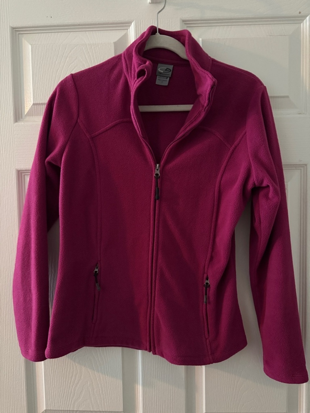 Women's Full-Zip Fleece Jacket - Magenta